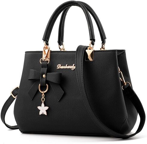 Womens Handbag Leather Tote Bag Singgle Shoulder Bag Pockets Purses Commuter Bag Tote bag Crossbody Bag with Zippers in Saudi Arabia