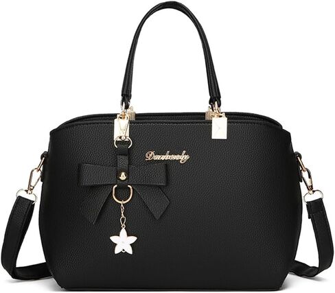 Womens Handbag Leather Tote Bag Singgle Shoulder Bag Pockets Purses Commuter Bag Tote bag Crossbody Bag with Zippers in Saudi Arabia
