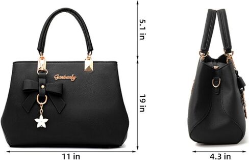 Womens Handbag Leather Tote Bag Singgle Shoulder Bag Pockets Purses Commuter Bag Tote bag Crossbody Bag with Zippers in Saudi Arabia