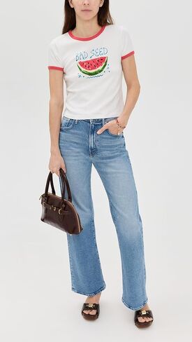 MOTHER Women's Lil Lasso Sneak Jeans in Saudi Arabia