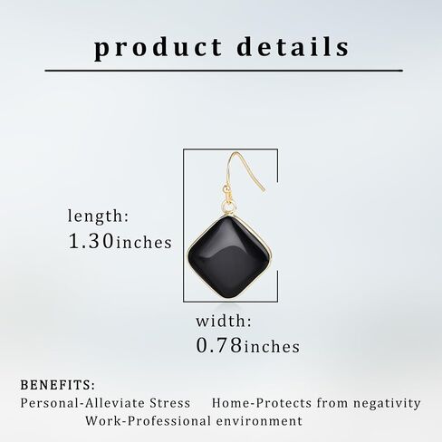 Natural Stones Earrings Crystals Stone Heart Birthstone Earrings 925 Sterling Silver Jewelry Mother's Day Gifts for Women in Saudi Arabia