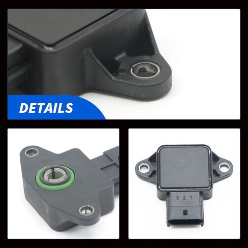 Hisport 35170-22600 استشعار وضع الخانق المتوافق مع Hyundai Ascent Elantra Tiburon 2000-2006 ، KIA Spectra5 2004-2007 استبدال 3517022600،9181538،0280122014،90541502 ، Th3666666 in Saudi Arabia