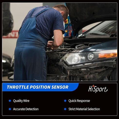 Hisport 35170-22600 استشعار وضع الخانق المتوافق مع Hyundai Ascent Elantra Tiburon 2000-2006 ، KIA Spectra5 2004-2007 استبدال 3517022600،9181538،0280122014،90541502 ، Th3666666 in Saudi Arabia