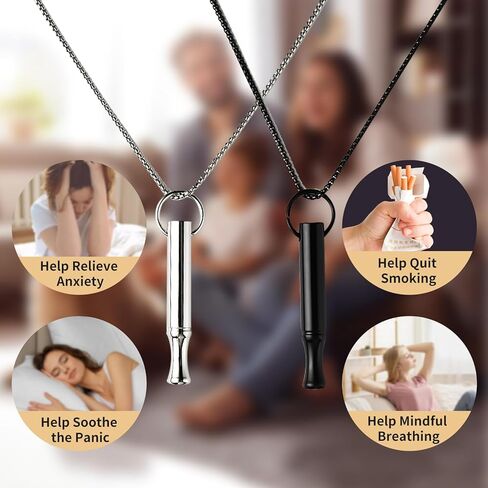 تنفس قلادة للاختفاء القلق تنفس الرطوبة الإقلاع عن تدخين vaping قلادة توقف التدخين أجهزة التدخين تململ فوم البخار غير الدخاني للنساء البالغين الرجال in Kuwait
