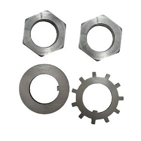 Spindle Nut & Washer Kit K71-341-00 for Dexter 10K, 12K, and 15K Axle, Heavy Duty shafts