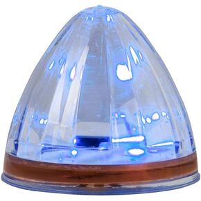 GG Grand General 79536 2 بوصة زرقاء/صافية البطيخ 6 LED LED LID