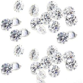 GEMHUB Loose Diamond 1 mm -3.25 mm CVD Diamonds for Jewelry Making