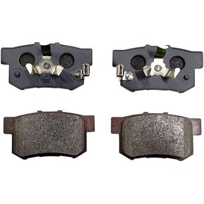 CTR GK0358 [OE Supplier] لوحة فرامل القرص الخلفية متوافقة مع مركبات هوندا-يحل محل 06430-S9A-000 ، 06430-S9A-010 ، 06430-S9A-E00 ، 06430-SJF-E00 ، 43022-S9A-000 ، 43022-S9A-010 ، 43022-S9A-E00 ، 43022-SJ