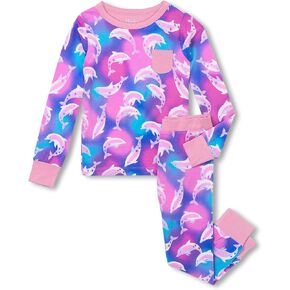 Hatley Girls' Bamboo Pajama Set (Toddler/Little Big Kid)