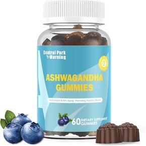 Ashwagandha Gummies, Organic Ashwagandha Root Extract Supplement for Women & Men