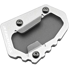 IZX Fits For BMW R1300GS R 1300 GS GS1300 2023-2024 Motorcycle Kickstand Pad Foot Side Stand Extension Support Plate (Silver)