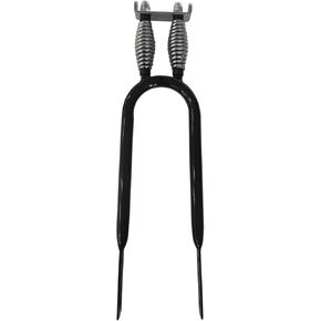 CDHPOWER Black 26" Bicycle Dual Suspension Sissy BAR Black, Frame Equipped, Bike Seat Post