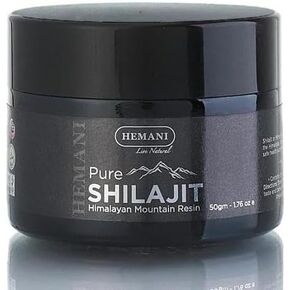 Hemani Pure Himalayan Shilajit Resin 50g - 100% Natural, Premium Quality Adaptogenic Herb