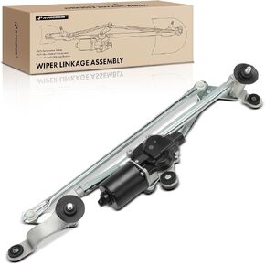 A-Premium Front Windshield Wiper Motor and Linkage Assembly Compatible with Nissan NV200 2013 2014 2015 2016 2017