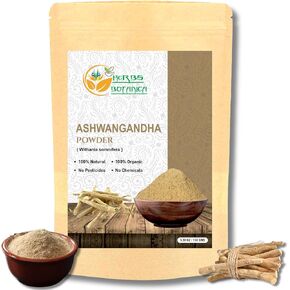 Ashwagandha Root Powder Withania Somnifera Powder Ashwaganda Ayurvedic Herbal Supplement Support and Strength 5.3 oz
