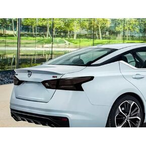 Rvinyl Tail Light Pre Cut Film Tint Cover Kit in Blackout Smoke Compatible with Nissan Altima 2019-2024 - Adhesive Backs