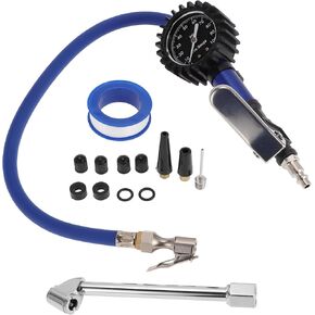1Set Universal Tire Pressure Gauge 0-100PSI 2.56Inch Digital Pressure Gauge Tyre Air PSI Meter for Motorcycle SUV Truck
