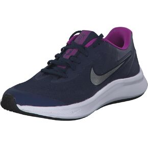 Nike Big Kid's Star Runner 3 Black/Black-Dk Smoke Grey (DA2776 001)