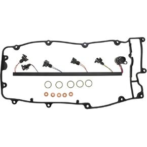 Motoforti No.AMR61031 Fuel Injector Connector for Land Rover Defender 2.5L TD5 1998-2006 Injector Connector Pigtail Wire 1 Set