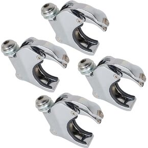 labwork 4 Pcs Chrome 49mm Detachable Windshield Clamps Replacement for 2002-2016 Dyna Wide Glide FXDWGI Low Rider FXDLI Super Glide FXDI Super Glide Custom FXDCI