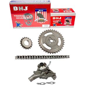 مجموعة سلسلة توقيت DNJ TK3104AWP لعام 1996-2002 كاديلاك ، شيفروليه ، GMC C1500 ، C1500 Suburban ، C2500 5.7L V8 16V OHV 350CID