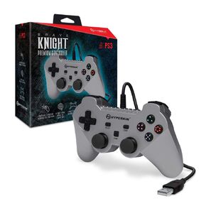 وحدة التحكم المتميزة Hyperkin "Brave Knight" لجهاز PS3/ PC/ Mac (فضي)
