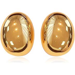 Chunky Gold Earrings for Women