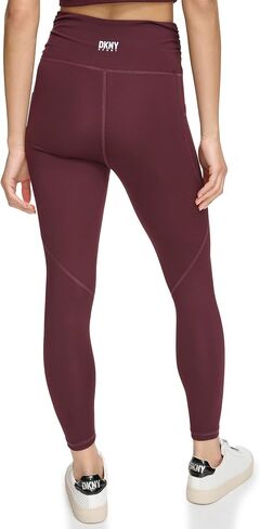سروال ضيق لليوجا رياضي للتحكم في البطن من DKNY، أسود، مقاس X-Large in Saudi Arabia
