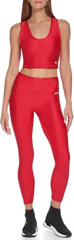 سروال ضيق لليوجا رياضي للتحكم في البطن من DKNY، أسود، مقاس X-Large in Saudi Arabia