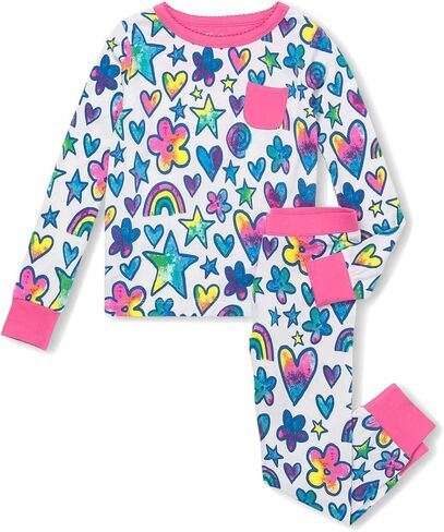 Hatley Girls' Bamboo Pajama Set (Toddler/Little Big Kid) in Saudi Arabia