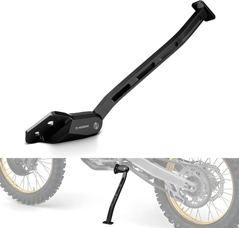 Kickstand الأسود متوافق مع Honda CRF250R/CRF450R 2013-2018 حامل جانبي الألومنيوم متوافق مع Honda CRF450RWE 2019-2020 راجع التناسب in Kuwait