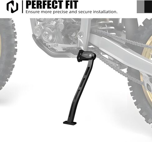 Kickstand الأسود متوافق مع Honda CRF250R/CRF450R 2013-2018 حامل جانبي الألومنيوم متوافق مع Honda CRF450RWE 2019-2020 راجع التناسب in Kuwait