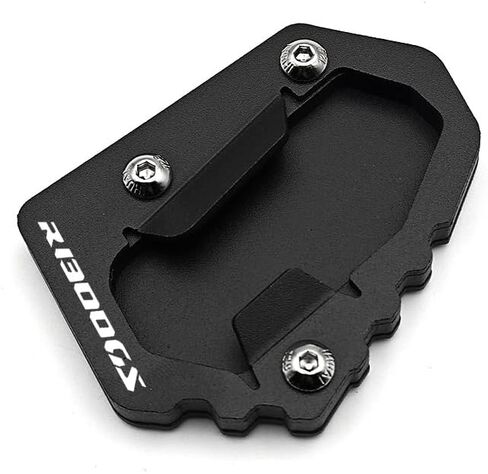 يناسب IZX لـ BMW R1300GS R 1300 GS GS1300 2023-2024 دراجة نارية كيكستاند سد قدم التمديد لوحة التمديد (الفضة) in Kuwait