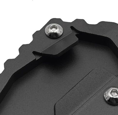يناسب IZX لـ BMW R1300GS R 1300 GS GS1300 2023-2024 دراجة نارية كيكستاند سد قدم التمديد لوحة التمديد (الفضة) in Kuwait