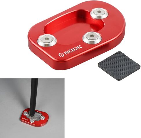 Black Side Stand Extension Kickstand Plate Aluminum Compatible with Honda XR650L 1993 1994 1995 1996 1997 1998 1999 2000 2001 2002 2003 2004-2024 in Kuwait