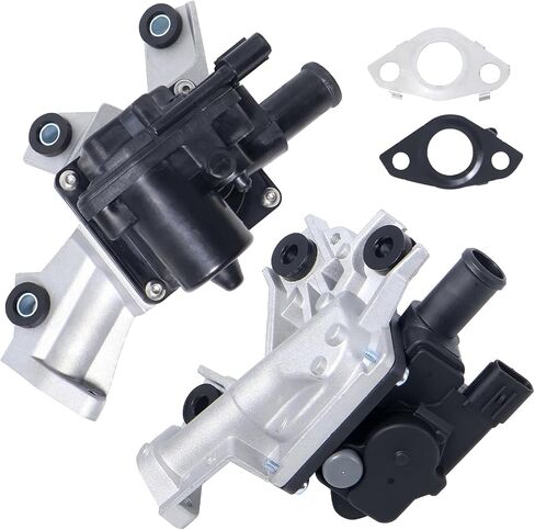 SMMS Set of 2 Secondary Air Injection Check Valves with Gasket, for Toyota, for Lexus GX460, for Sequoia, for Tundra, 2010-2013 V8 4.6L, Right Passenger Side Replaces OE: 911624 + 911607 in Saudi Arabia