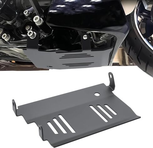 Motorcycle Skid Plate for Harley Touring, Lower Engine Chassis Guard Protection Compatible with CVO Road Glide, Street Glide, 2024-Up, Black in Saudi Arabia
