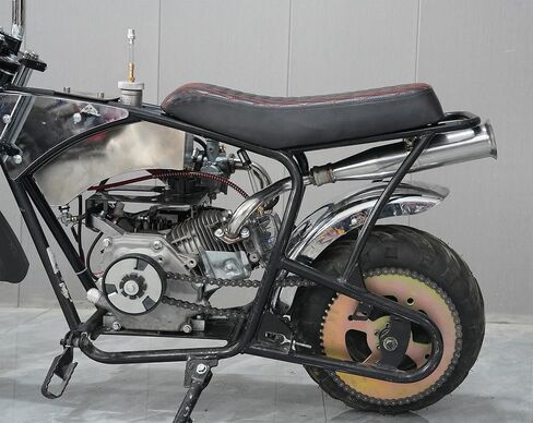 JMCHstore Central Trumpet Pipe for Predator 212 w/Monster Mega Moto MMB80 MMB105, Coleman RB100, Motovox MBX10 Baja DB30 97cc, For Orxyearth Dirt Kids Mini Bike (No Riser needed) in Kuwait