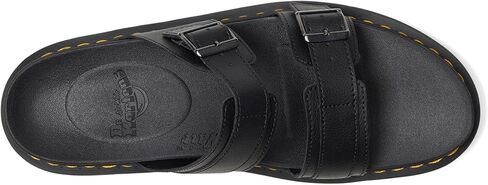 Dr. Martens Unisex Myles Black Brando Sandal in Kuwait