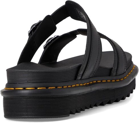 Dr. Martens Unisex Myles Black Brando Sandal in Kuwait