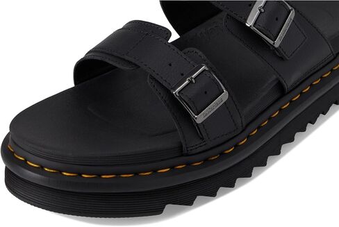 Dr. Martens Unisex Myles Black Brando Sandal in Kuwait