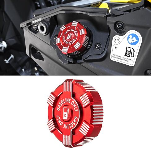 Black Fuel Cap 6061 Aluminum Gas Caps Compatible with Can Am Maverick Commander Defender Traxter X3 Max Sport Trail HD5/7/8/9/10 2016-2025 in Saudi Arabia