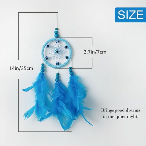 Pretty Jolly Small Indian Pink Dream Catchers Wall Decor with Mixed Color Beads Handmade Feathers Native Mini Dreamcatchers Home Decoration Ornament for Car Bedroom Birthday Party in Saudi Arabia