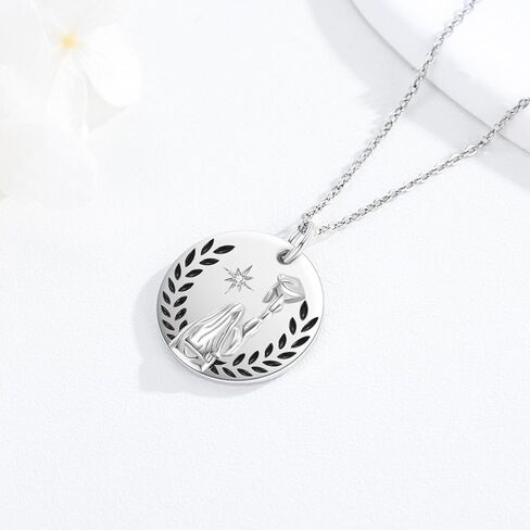 Friendship/Graduation/Dove Necklace for Women 925 Sterling Silver Compass Necklace Best Friend Necklace for 2 Inspirational Graduation Birthday Jewelry Gifts for Her Daughter Friend Sister in Saudi Arabia