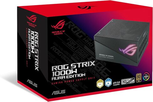 ASUS ROG Strix 850W White Edition PSU, Power Supply (ROG heatsinks, Axial-tech Fan Design, Dual Ball Fan Bearings, 0dB Technology, 80 Plus Gold Certification, Fully Modular Cables, 10-Year Warranty) in Saudi Arabia