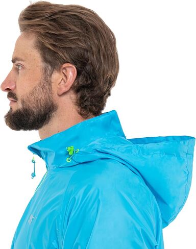 Mac in a Sac Men's Packable Rain Jacket - Origin - Lightweight Waterproof and Breathable Raincoat with Hood in Saudi Arabia