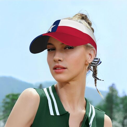 Stylish Visor Cap, Adjustable Lightweight Sun Hat for Men Women Teens - Sports, Beach, Golf, Tennis in Kuwait