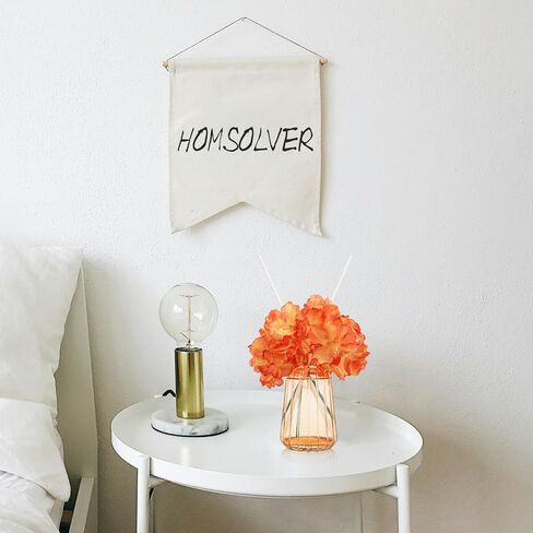 Homsolver Home Decor Reed Diffuser Set, Gifts for Women, 6.09 OZ Sea Salt Scent Diffuser with 6 Reed Diffuser Sticks for Home Bedroom Bathroom Living Room Office Shelf Decor, Birthday Gifts for Women in Kuwait