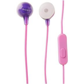 Sony MDREX15LP in-Ear Earbud Headphones, Black, Model Number: MDREX15LP/B (Pack of 2)