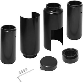 Motorcycle Upper & Lower Front Full Fork Covers Cap Fits for Harley Softail Breakout FXBR FXBRS 2018-2022